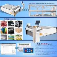 Sistema de Corte con Cuchilla Oscilante Controlado por CNC, para Embalaje, Aislamiento y Materiales de Láminas Flexibles