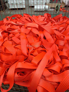 Giá rẻ <span class=keywords><strong>Polyester</strong></span> <span class=keywords><strong>Webbing</strong></span> <span class=keywords><strong>Sling</strong></span> <span class=keywords><strong>Polyester</strong></span> <span class=keywords><strong>Webbing</strong></span> cho Ratchet Tie downs xe tải chở hàng lashing dây đai - Product Image 6