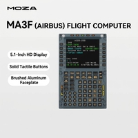 Módulo de Control de Vuelo MOZA MA3F, Juego Izquierdo y Derecho, con Panel de Visualización de Computadora de Vuelo MA3F Airbus MB7F Boeing para PC