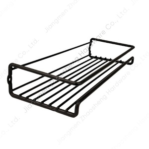 Spice <b>Rack</b> Black Iron <b>Wire</b> <b>Wall</b> Mounted Kitchen <b>Storage</b> Multi Function Seasoning Organizer - Product Image 3