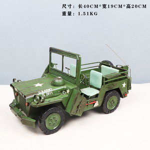 Modellini di <span class=keywords><strong>Auto</strong></span> <span class=keywords><strong>d</strong></span>'<span class=keywords><strong>Epoca</strong></span> in Metallo, Piccoli Ornamenti Natalizi in Lamiera - Product Image 2