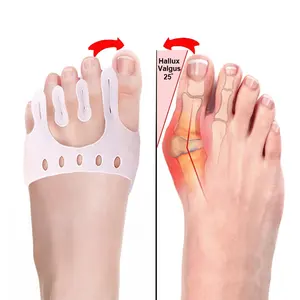 Gel bunion Corrector Toe separators cổ chân Pads bóng của đệm chân mềm Silicone ngón chân cái pad với Toe miếng đệm ha01222