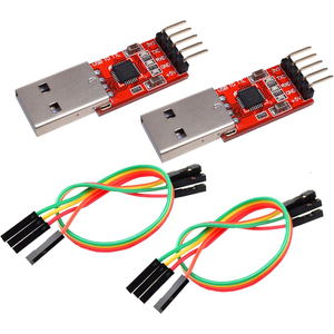 CP2102 โมดูลแปลง USB เป็น TTL 5PIN แบบอนุกรม, อะแดปเตอร์ดาวน์โหลด UART STC, 3.3V/5V พร้อมสายจัมเปอร์ - Product Image 1
