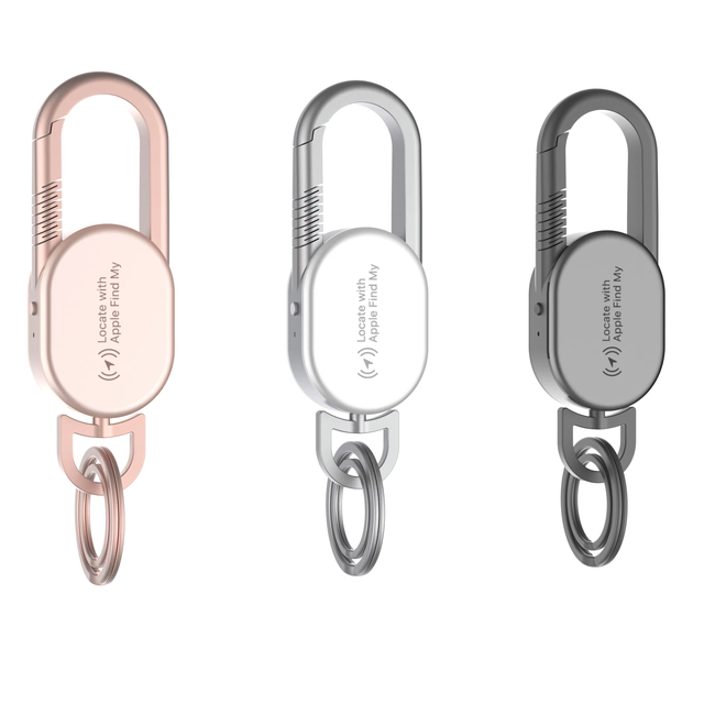 Anti-lost Keychain Location Finder Tracker Key Chain Smart Tag Air Key Finder Tracker Locator for Apple FindMy Tracking Device