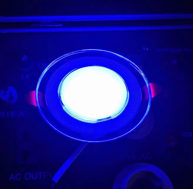 Color Changeable Led Downlight 3 Color Anti-glare LED Downlight Plastic Smart Downlight LED COB Spotlight 7W 220V