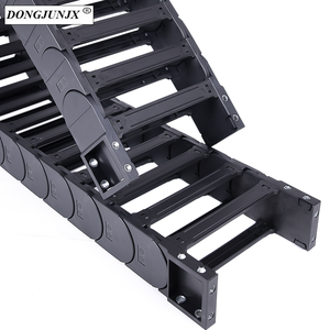 DONGJUNJX 65*150 Cadena de arrastre de Cable portador de cable de nailon reforzado CNC de tipo cerrado y abierto - Product Image 6