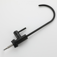 Purificateur d'eau potable RO en acier inoxydable brossé bon marché petit robinet filtre à eau par osmose inverse robinet d'eau à boisson directe
