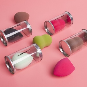 Emballage en tube rond pour éponges de <span class=keywords><strong>maquillage</strong></span>, éponges applicatrices, fond de teint liquide, fond de teint cushion, produits de fixation du <span class=keywords><strong>maquillage</strong></span> du visage Modèle 4060 - Product Image 3