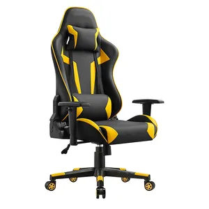 Wenchen G100A Pu minimalista girevole Gamer sedie offerte nuova sedia da ufficio regolabile sedia da gioco con massaggio