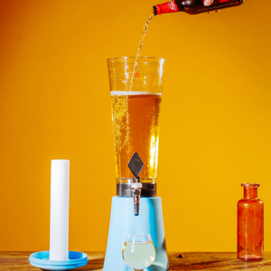 Dispensador de Cerveza de Barril Comercial de Acero Inoxidable con Torre de Jugos y Grifo, Máquina de Bebidas Frías, Equipo de Bar de Alta Calidad - Product Image 3