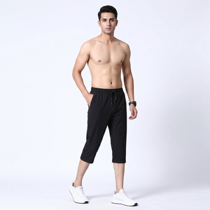 Oem Customized logo Design Shorts Summer Casual Shorts Thin Loose Elastic Sports Cropped Pants Beach Pants Cross DDP shipping - Product Image 1