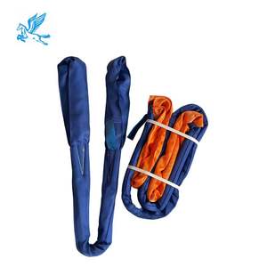 TianmaヘビーデューティソフトポリエステルラウンドスリングパープルOEM ODM高品質EN/ASフラットパターンエンドレスリフティング - Product Image 4