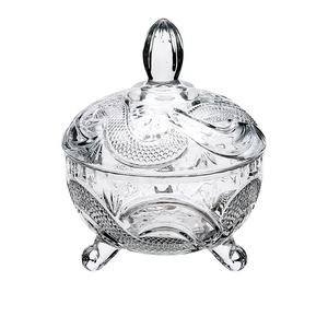 Pot <span class=keywords><strong>à</strong></span> sucre rond en <span class=keywords><strong>verre</strong></span> écologique et économique avec deux pieds, pot <span class=keywords><strong>à</strong></span> bonbons <span class=keywords><strong>pour</strong></span> la maison, récipient en <span class=keywords><strong>verre</strong></span> borosilicate et en <span class=keywords><strong>verre</strong></span> sodocalcique - Product Image 1