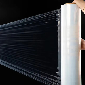 Film étirable de <span class=keywords><strong>transport</strong></span> personnalisé direct d'usine Film d'emballage étirable manuel d'emballage souple pour film plastique d'emballage - Product Image 1
