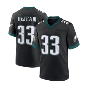 Philadelphia amerikan futbolu Jersey erkek 1 Jalen Hurts 26 Saquon bar33 33 Cooper DeJean 62 Kelce dikişli sınırlı Jersey - Product Image 5