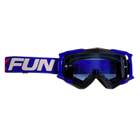 Masque Enduro anti-buée de type 18, masques de fête noirs/jaunes
