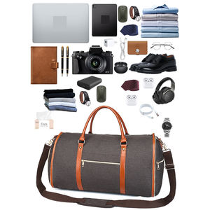 출장 및 피트니스 여행 가방을 위한 독립 신발 칸막이와 확장 가능한 세트 캐리 백 대용량 더플 - Product Image 3