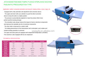 Kledingmachines Stof Kleding Fusing Persmachine Met Geforceerd Correctiesysteem - Product Image 5