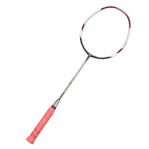 Hot Sale High Quality Carbon Fiber Fabric Shaft Weight Material Origin Grip Zhejiang Place Model Badminton Racket