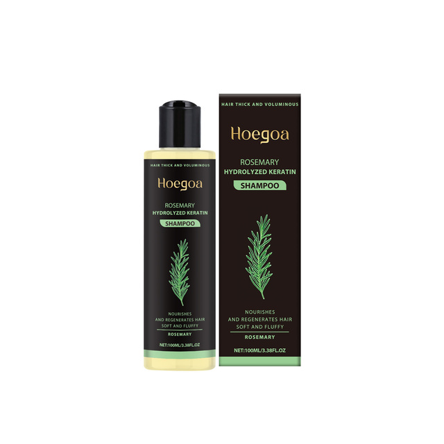 Hoegoa Rosemary Thickening Shampoo, Herbal Essence Nourishing and Repairing Hair, Oil-Control and Volumizing Shampoo