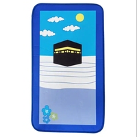 Bunte kleine Kinder gepolsterte Gebets matte Islamischer Gebets teppich für Kinder