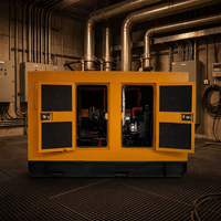 Generador Diésel Autoarrancable Trifásico de Cuatro Cables de 200KW, Grupo Electrógeno Silencioso de 250KVA, Venta Directa de Fábrica