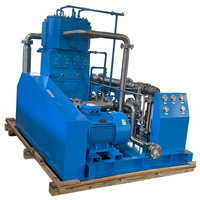Compresseur à piston Aonia à acétylène 45KW, entièrement sans huile, faibles coûts d'entretien, entrée 4 bars, sortie 120 bars, débit 150 Nm³/h