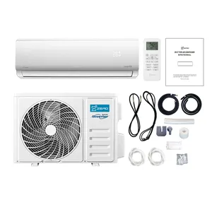 Z-cool 2600-6800 W Ar Condicionado de parede doméstico Mini Unidade AC Ar Condicionado e aquecedor DC Inversor completo R32 para casa