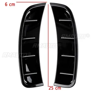 Par de Divisores de Ventilación Lateral para Parachoques Delantero de Coche, Piezas de Alerón Canard para Mercedes Clase A W177 A180 A200 A220 A250 2019 +2020 - Product Image 4
