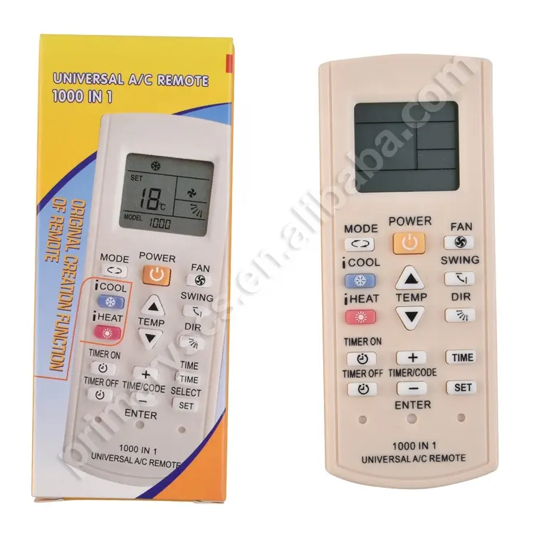 1000 IN 1 conditioner functions air conditioner remote control ac universal remote control