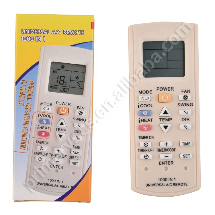 Universal Air Conditioner Remote Control, 1000 штук в 1, Conditioner, AC, Replacement