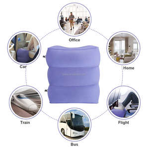 Coussin de <span class=keywords><strong>repose</strong></span>-pieds <span class=keywords><strong>gonflable</strong></span> pour <span class=keywords><strong>avion</strong></span>, coussin de voyage relaxant - Product Image 6