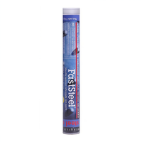 Mastic époxy FastSteel en bâton, adhésif métallique à prise rapide, époxy malléable pour la réparation des fuites de tuyaux, usage industriel