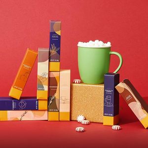 Set de Regalo de Café <span class=keywords><strong>Gourmet</strong></span> con Sabores a Caramelo Salado, Menta, Vainilla Francesa, etc. Lazo para Caja Empaquetada - Product Image 6