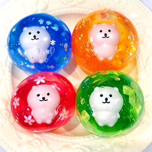 CHENXI Jouet anti-stress personnalisé style Kawaii, jouet souple à l'huile de coco, balle à presser en vaseline - Product Image 6