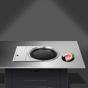 Bàn Nhà Hàng Hàn Quốc Trực Tiếp Từ Nhà Máy Vỉ Nướng BBQ Propane Butan - Product Image 4