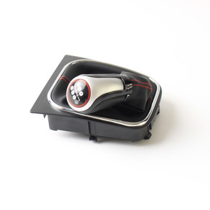 Car <b>Gear</b> <b>Knob</b> Leather 5 6 Speed Ergonomic Volkswagen Golf Fitment - Product Image 2