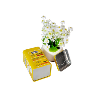 Hộp Thiếc Gia Vị Bằng Kim Loại Đơn Giản Kích Thước Nhỏ Có Nắp Hộp Thiếc Vuông Lon Thực Phẩm Tùy Chỉnh - Product Image 3