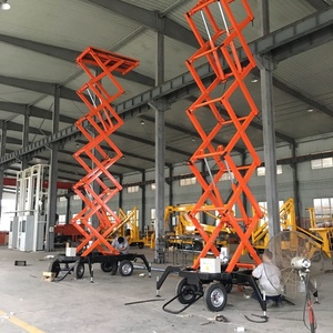 Werkseitig angepasste feste Scheren hebebühne Fahrzeug montierte Hebebühne Hydraulische Lade-und Entlade plattform - Product Image 1