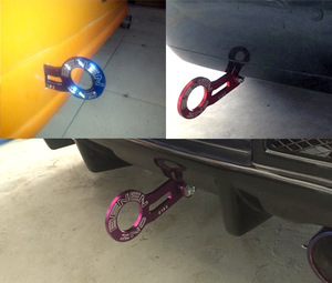 Crochet <span class=keywords><strong>de</strong></span> <span class=keywords><strong>remorquage</strong></span> arrière pour voiture universelle, <span class=keywords><strong>anneau</strong></span> <span class=keywords><strong>de</strong></span> <span class=keywords><strong>remorquage</strong></span> automatique, aluminium massif, <span class=keywords><strong>anneau</strong></span> <span class=keywords><strong>de</strong></span> <span class=keywords><strong>remorquage</strong></span> <span class=keywords><strong>de</strong></span> course pour pare-chocs arrière - Product Image 3