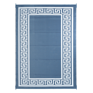 Tapis d'extérieur en polypropylène tissé, grand format, imperméable et réversible, pour patio, jardin, <span class=keywords><strong>camping</strong></span>-<span class=keywords><strong>car</strong></span> et accessoires de <span class=keywords><strong>camping</strong></span> - Product Image 1