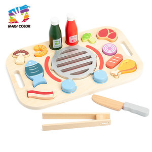 Puzzle de <span class=keywords><strong>cuisine</strong></span> <span class=keywords><strong>3D</strong></span> <span class=keywords><strong>en</strong></span> bois Set Pretend Cooking Game <span class=keywords><strong>Simulation</strong></span> Toy W10D881 - Product Image 3