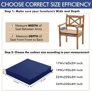 Wholesale Custom <strong>Outdoor</strong> High Density Foam <strong>Replacement</strong> <strong>Cushions</strong> Waterproof <strong>Cushion</strong> for <strong>Outdoor</strong> Patio <strong>Furniture</strong> - Product Image 5