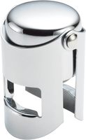 Herbruikbare champagnekurk van roestvrij staal, flesafsluiter, wijnkurk, champagnekurkstopper, saver plug voor Prosecco en mousserende wijnen