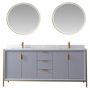 Cbmmart phòng tắm màu đen nổi hiện đại hai bồn rửa sơn mài kết thúc phòng tắm Vanity tủ với gương cho biệt thự khách sạn nhà - Product Image 6