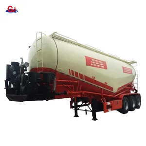35-65cbm semiremolques toz malzeme ulaşım römorku tank yarı römork Bitum tanker römork toplu çimento tankı römork