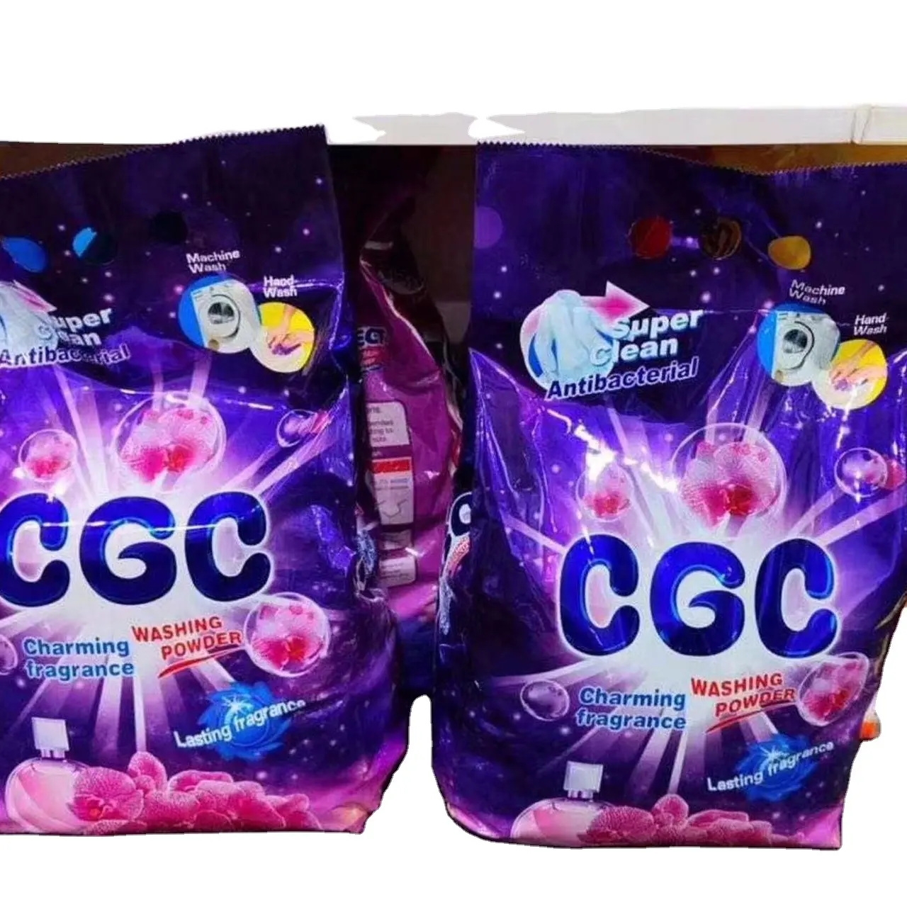مسحوق غسيل معطر ليمون ماركة CGC سعر المصنع ، منظف غسيل كهربائي صيني