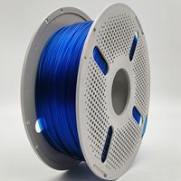 Filament d'imprimante 3D PETG transparent couleur vive, largement utilisé pour les cadeaux personnalisés, les œuvres d'art et les pièces de décoration personnalisées