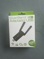 Adaptador WiFi USB 3.0 AC1300 de Doble Banda, Dongle de Red Inalámbrica Externo sin Controladores para PC, Computadora de Escritorio, Laptop, TV Box, en Stock