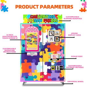 Tự động tự làm câu đố hình ảnh máy bán hàng tự động 32-inch màn hình cảm ứng đồng xu thẻ tín dụng hệ thống thanh toán 24/7 hoạt động thông minh - Product Image 5